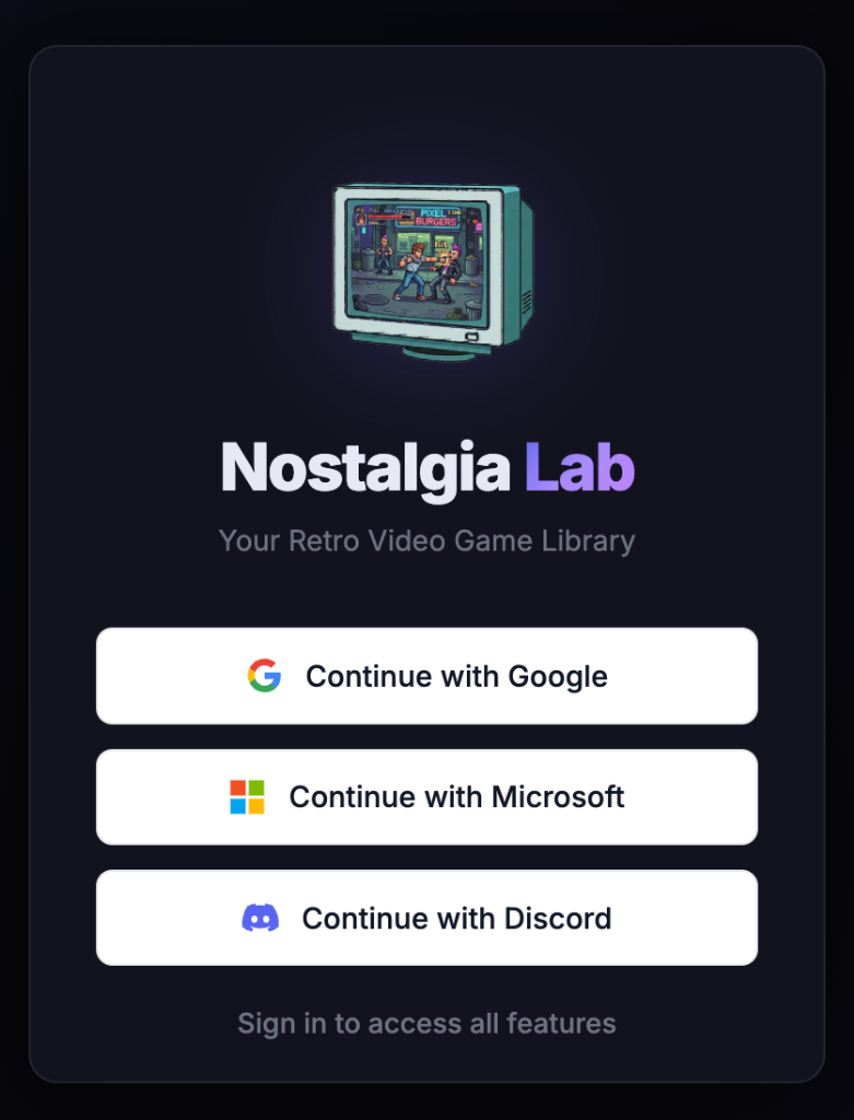 Login Page